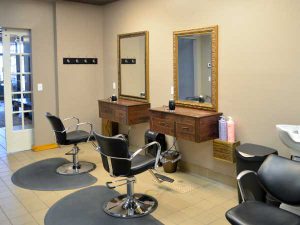 Salon Bambino adult area, family salon in Woodbury MN