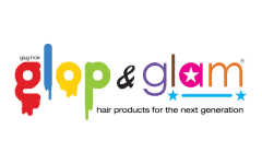 Glop & Glam Logo - haircare for kids