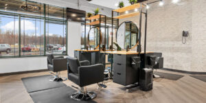 Salon Bambino adult area, family salon in Woodbury MN